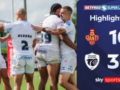 Uma vitória sólida do Toulouse contra os lutadores Giants