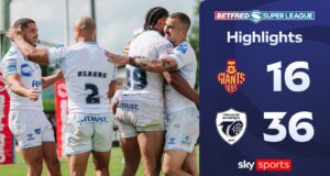 Uma vitória sólida do Toulouse contra os lutadores Giants