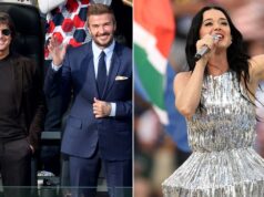 Tom Cruise, Beckham e Katy Perry vistos em jogos da Copa do Mundo FIFA de 2026