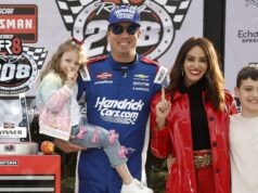 A esposa de Kyle Busch divulgou um comunicado semanas após a morte da lenda da NASCAR