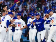 Freddie Freeman fez um home run na vitória dos Dodgers sobre os Angels