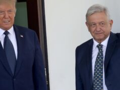 O ex-presidente López Obrador acusou Trump de conspirar contra a esquerda mexicana