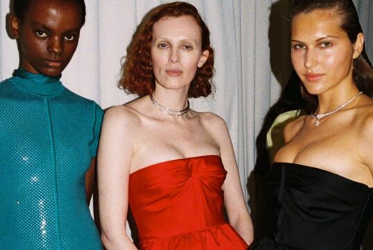 O primeiro desfile feminino da Hermès em Los Angeles foi realizado no Bel-Air