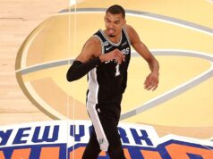 Victor Wembanyama marca 32 gols na liderança dos Spurs sobre os Knicks no jogo 3 das finais da NBA.