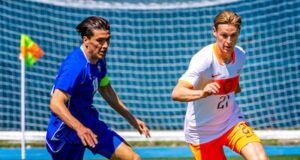 Seleção holandesa busca o segundo gol contra o Uzbequistão Shock após atacar Verbruggen