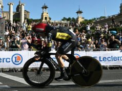 Vingegaard lidera o Tour de France logo com Visma vencendo a etapa de abertura em Barcelona