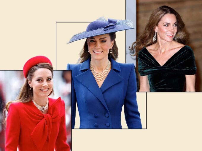 Kate Middleton herdou as joias mais raras da princesa Diana, da rainha Elizabeth II e muito mais