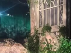 O vídeo vazado mostra uma primeira visão impressionante do casamento de Taylor Swift e Travis Kelce: veja o corredor da noiva, o altar e o estilo pessoal do casal, enquanto estrelas da lista A desaparecem das ‘portas mágicas’ do Castelo MSG