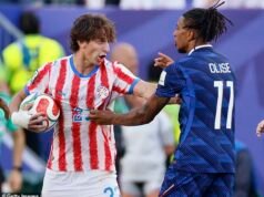 A FIFA enfrenta uma enxurrada de recursos após o escândalo do cartão vermelho de Folarin Balogun: França reclama do AMARELO de Michael Olise, FA Inglaterra considera aumentar o nível de demissão de Jarell Quansah… e cinco estrelas dos Três Leões no momento do cartão amarelo!