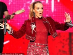Carrie Underwood criticada pelo desempenho ‘terrível’ do campo de golfe: ‘Isso é o que o MAGA completo faz’