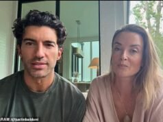 Justin Baldoni e sua esposa Emily quebram o silêncio de dois anos para criticar Blake Lively, acusando-a de lhes causar ‘dor’ com afirmações ‘falsas’: ‘Há muito mais a dizer’