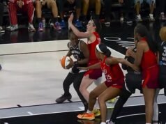 Caitlin Clark se contorce de dor após ‘ato hostil’ do oponente da WNBA – que mais tarde escapa da punição