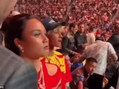 Conor McGregor é insultado pela esposa e filho de Max Holloway segundos após lesão no joelho no retorno ao UFC em vídeo selvagem