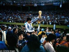 O dia em que corri de topless pelas ruas de Buenos Aires com os heróis argentinos da Copa do Mundo: JEFF POWELL MBE