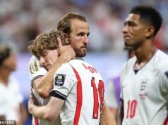 O Príncipe William disse aos Três Leões para ‘manterem a cabeça erguida’ depois de perder para a Argentina na Copa do Mundo