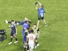 Revelado: O momento em que Jude Bellingham deu um tapa furioso na estrela argentina após a derrota na Copa do Mundo