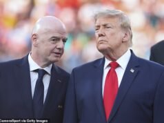 Donald Trump ‘quer que Gianni Infantino seja o próximo secretário-geral da ONU’ enquanto o controverso sentimento sobre a Copa do Mundo toma um rumo surpreendente