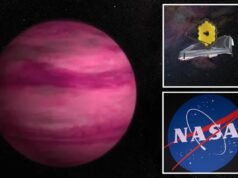 Nuvens de sal foram descobertas no icônico ‘Planeta Rosa’ quando os cientistas finalmente conseguiram uma visão clara da esfera congelada