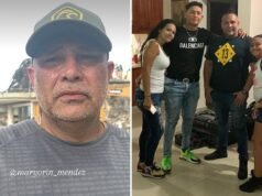 O ex-apanhador da MLB Eliezer Alfonzo espera que sua esposa e filhas sobrevivam ao terremoto na Venezuela