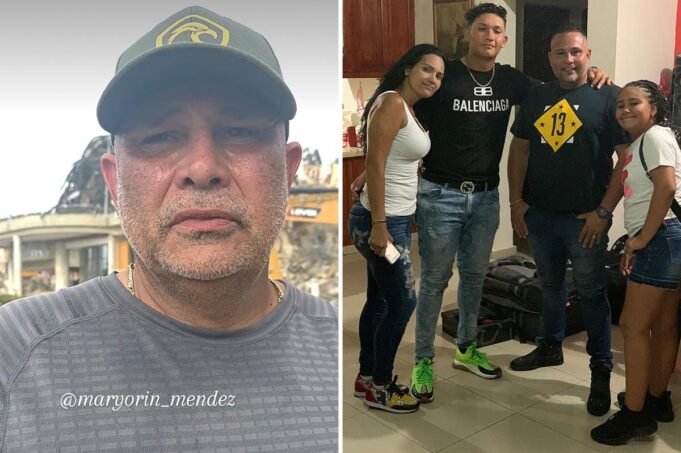 O ex-apanhador da MLB Eliezer Alfonzo espera que sua esposa e filhas sobrevivam ao terremoto na Venezuela O ex-apanhador da MLB Eliezer Alfonzo espera que sua esposa e filhas sobrevivam ao terremoto na Venezuela