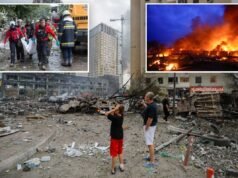 Ataque com mísseis russos na Ucrânia mata 21 pessoas, fotos mostram horror