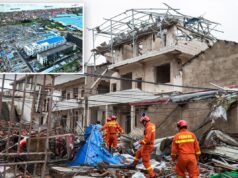 Tornados e tempestades no centro da China deixaram pelo menos 11 mortos