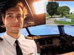 Um piloto argentino saltou para a morte durante uma aula, deixando seus alunos pousarem o avião sozinhos