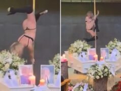 Pole dancers se apresentam no funeral do Queen ‘The Show Must Go On’
