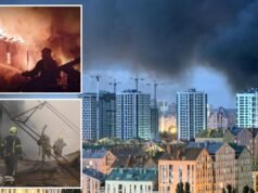 Ataques russos com mísseis balísticos e drones matam pelo menos 10 pessoas na Ucrânia