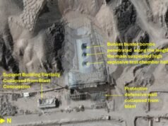 Novas imagens de satélite alarmantes mostram sinais de que o Irã pode estar tentando reconstruir supostas instalações nucleares
