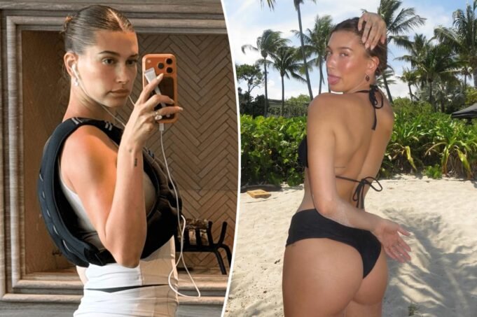 O novo treino de bunda de Hailey Bieber – depois de declarar que o Pilates acabou