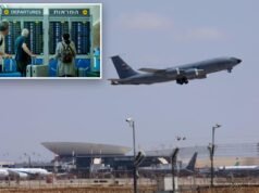 Os EUA manterão o reabastecimento no aeroporto Ben Gurion de Israel, comprometendo os voos de 50.000 viajantes