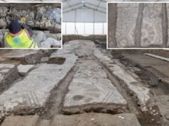 Uma igreja cristã primitiva surgiu sob um antigo mercado de peixe na cidade antiga