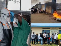 Os profissionais de saúde entraram em greve quando os casos de Ébola no Congo ultrapassaram os 2.000, incluindo 754 mortes