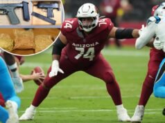 O atacante ofensivo do Cardinals, Isaiah Adams, enfrenta acusações de porte de arma após sua prisão