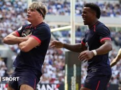 Fiji 8-66 Inglaterra: hat-trick de Henry Polk, derrota da Inglaterra, Fiji lamenta o fim da seqüência de derrotas