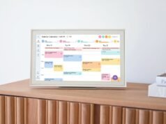 O calendário touchscreen do Skylight colocou toda a família na mesma página