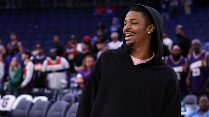 Nova equipe, novo número: Ja Morant com o número 1…