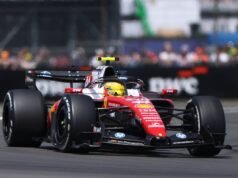 Hamilton ultrapassou Antonelli e liderou a sessão de treinos livres de Silverstone
