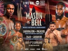 Bruce Carrington x Palacios luta completa Vídeo e destaques 2026 Wbc