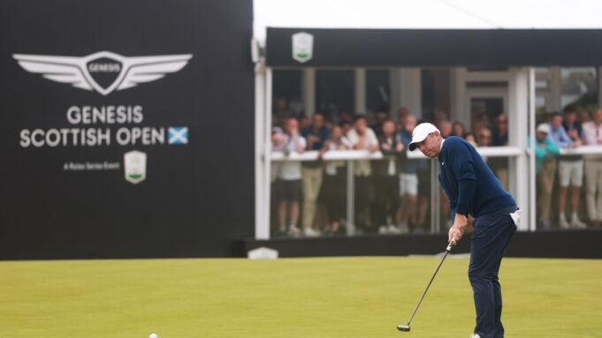 Scottish Open tem mudanças de campo enquanto Jon Rahm dá as boas-vindas aos buracos ‘elétricos’ do estádio Scottish Open tem mudanças de campo enquanto Jon Rahm dá as boas-vindas aos buracos ‘elétricos’ do estádio