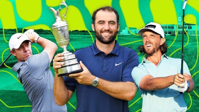The Open Championship Top 25: No topo do ranking…
