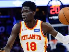 Gueye (cirurgia), do Hawks, pode perder o início da temporada.