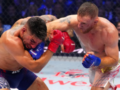 Colby Covington diz “Duck Lips” Justin Gaethje “Rocked His Gloves” durante a luta pelo título de Elia Toporia