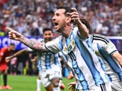 o sensacional vídeo da AFA para a seleção nacional antes da final da Copa do Mundo, com música de Rocky e das Malvinas