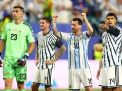 Palacios, do Leverkusen, está no banco no jogo entre Argentina e Espanha