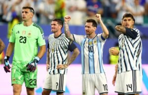 Palacios, do Leverkusen, está no banco no jogo entre Argentina e Espanha