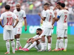 O novo jogador do FC Bayern, Isamel Saibari, lesionou-se durante o Marrocos x Canadá.