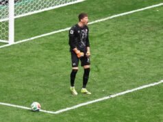 Kobel foi eleito o “Melhor em Campo” na vitória da Suíça sobre Luis Díaz, da Colômbia, nos pênaltis.