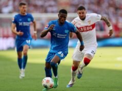 Everton conversou com o agente do prodígio do Leverkusen, Kofane